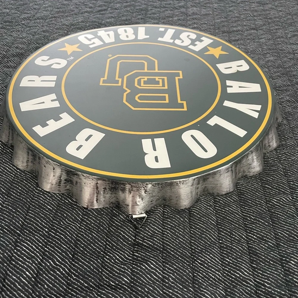 Baylor Bears Bottle Cap Wall Decor